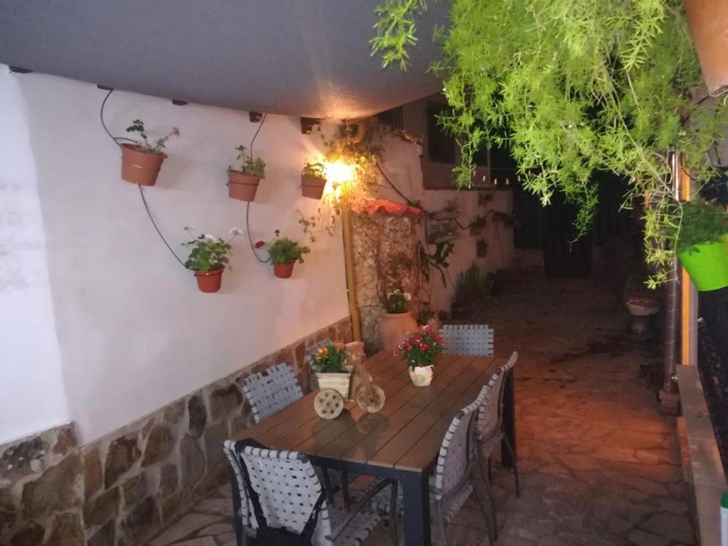 Casa Rural La Piedra Del Cambron Villaverde De Guadalimar Buitenkant foto