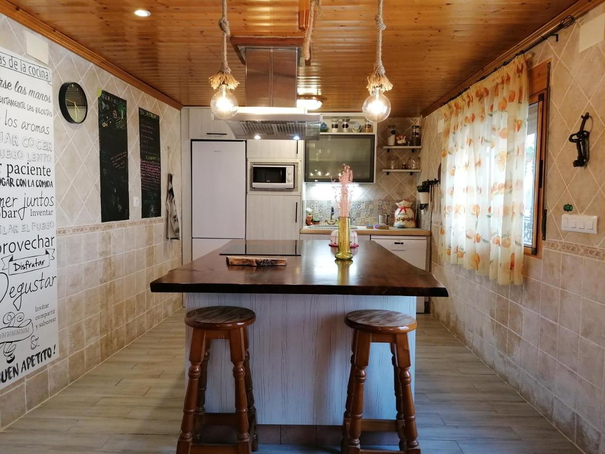 Casa Rural La Piedra Del Cambron Villaverde De Guadalimar Buitenkant foto