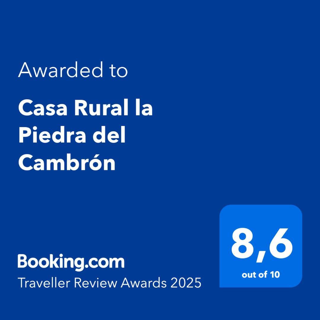 Casa Rural La Piedra Del Cambron Villaverde De Guadalimar Buitenkant foto